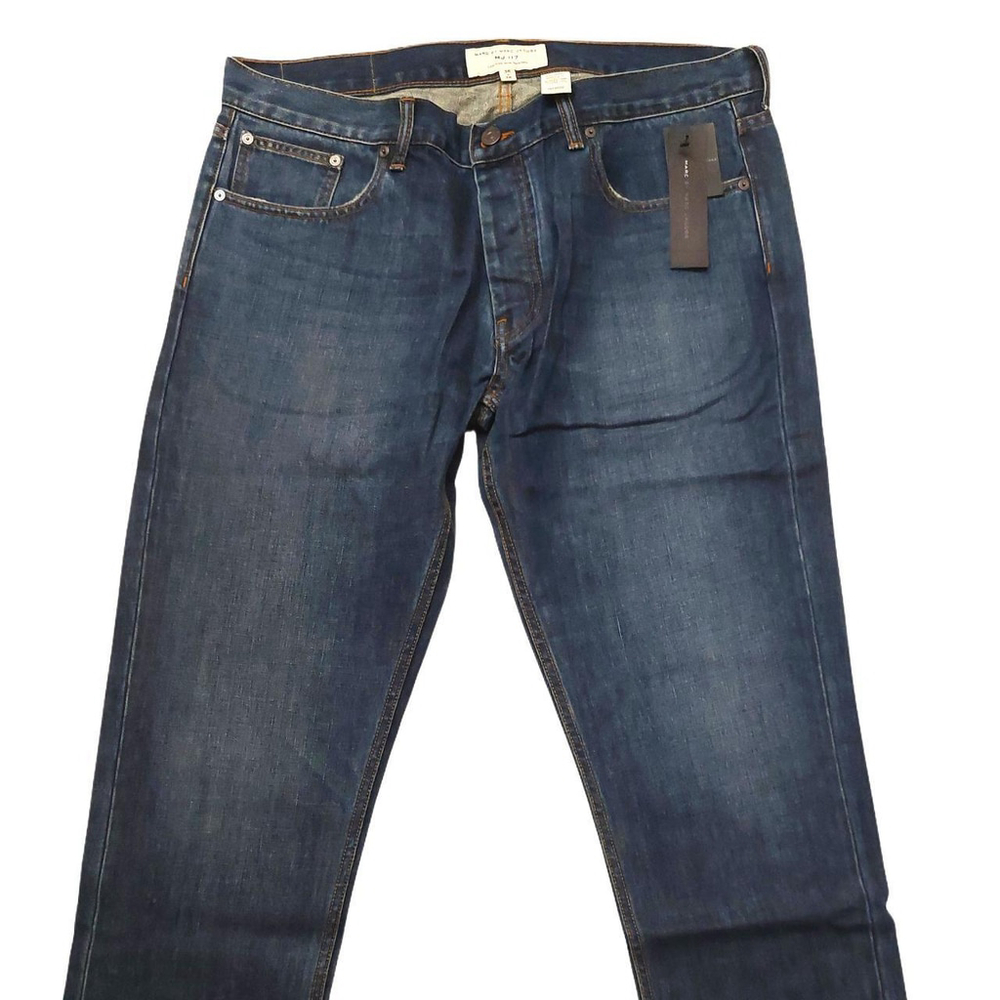 Marc by Marc Jacobs MJ 117 Low Rise Slim Tapered Indigo Blue Jeans 36x36 $198
